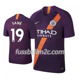 Fußballtrikots Manchester City Sane 19 Ausweich Trikotsatz 2018-2019